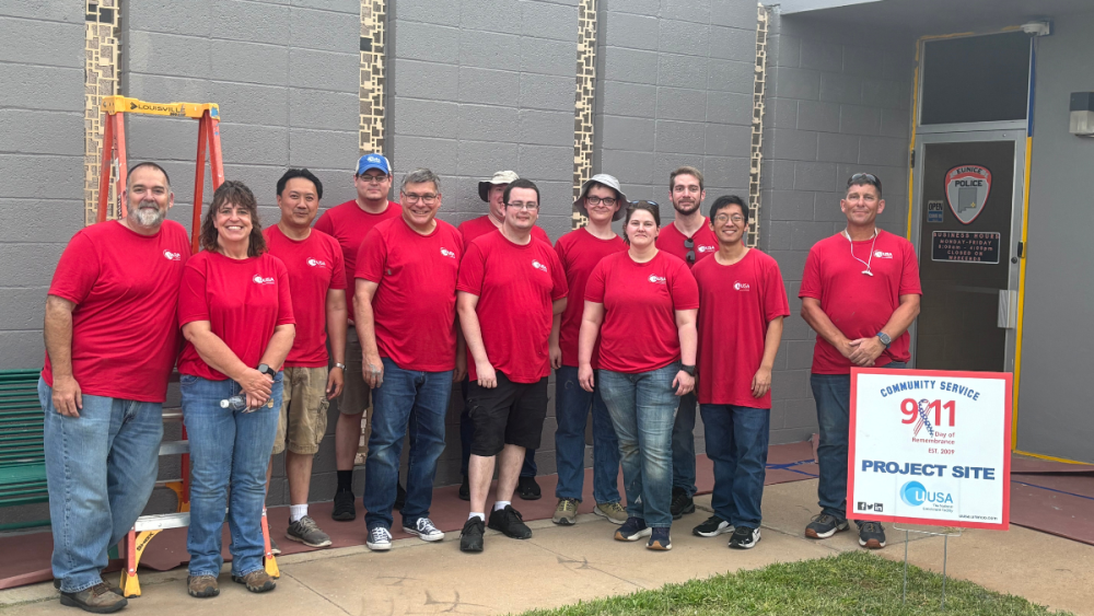 Urenco USA Day of Service Volunteers in Eunice, NM
