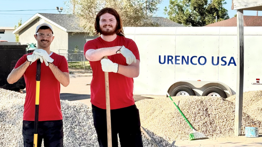 Urenco USA Employee Volunteers